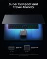 Anker Prime nabíječka/ 160W/ 3x USB-C/ displej/ stříbrná nabíjecka, 160W, 3× USB-C, PowerIQ 5.0, smart displej, Bluetooth, kompaktní