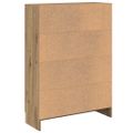 vidaXL Knižnica dub artisan 82,5x30,5x115 cm kompozitné drevo