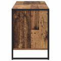 vidaXL TV skrinka 140 x 36 x 49.5 cm Staré drevo Kompozitné drevo