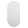 vidaXL Zrkadlo s LED svetlami 60x30 cm sklenené oválne