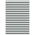 vidaXL Zebra roleta tmavošedá 165x200 cm šírka látky 160,9cm polyester
