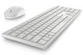 DELL KM5221W bezdrátová klávesnice a myš ruská/ russian/ bílá Set klávesnice a myši, bezdrátový, ruské rozložení, bílý