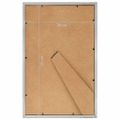 vidaXL Fotorámiky na stôl, koláž 3 ks, strieborné 28x35 cm, MDF