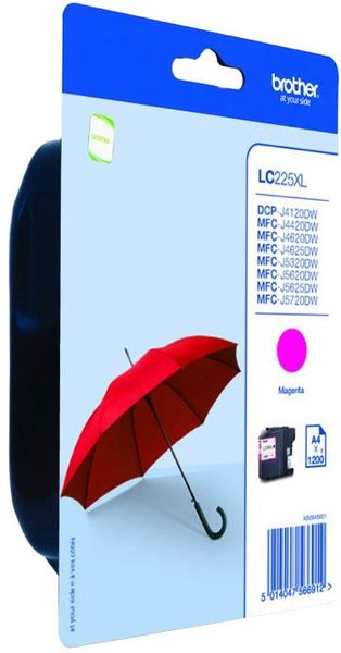 LC-225XLM (atrament magenta, 1200 str.)