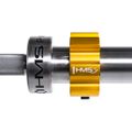 Olympijská os HMS PREMIUM GO1100 220 cm x 50 mm + rýchlouzávery ZG1500