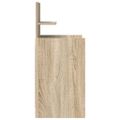 vidaXL Nočné skrinky s 2 zásuvkami 2 ks dub sonoma 38x34x80 cm