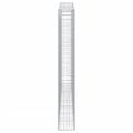 vidaXL Oblúkový gabionový kôš 6 ks 400x30x220/240cm pozinkované železo