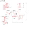 Nastaviteľné ramená Jammer Arms HMS JAR1050