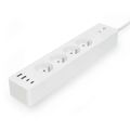 Predlžovací kábel NEDIS WIFIP313EWT SmartLife /2m/Wi-Fi/16A/3680W/4xzásuvka/