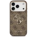 Puzdro Guess pre iPhone 17 Pro HC 4G PU S VEĽKÝM 4G CLASSIC LOGO GD hnedé