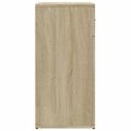 vidaXL Komody 2 ks dub sonoma 79x38x80 cm kompozitné drevo