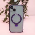 Magnetické kruhové puzdro pre iPhone 13 6,1" fialová