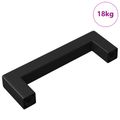 vidaXL Rukoväť nábytku 530 ks Čierny 105 x 12 x 36 mm Železo