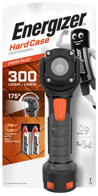 Energizer ručné pracovné LED svietidlo HardCase Pivot 2 x AA