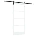 vidaXL Posuvné dvere ORKDAL 93 x 202 cm Biela