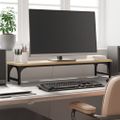 vidaXL Stojan na monitor dub sonoma 85x23x15,5 cm kompozitné drevo