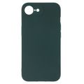 Matné TPU puzdro pre iPhone 16e / 17e lesná zelená