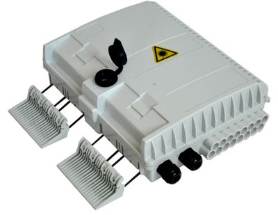 FTTH Box veľký, 16xSC, LC, E2000, plast