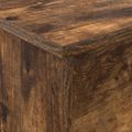 vidaXL Regál na časopisy Dymová dub 70 x 41 x 96 cm Kompozitné drevo