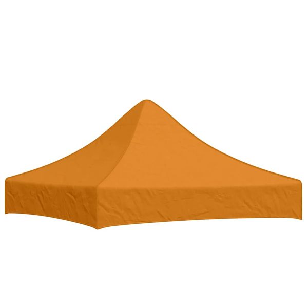 vidaXL Strecha na párty stan 2x2 m, oranžová 270 g/m²
