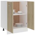 vidaXL Spodná skrinka “Lyon”, dub sonoma 60x46x81,5 cm