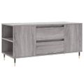 vidaXL Konferenčný stolík sivý sonoma 102x44,5x50 kompozitné drevo