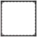 vidaXL Obrubník trávnika 4 ks 60 x 60 x 20 cm Oceľ Čierna