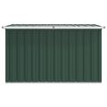 vidaXL Záhradný úložný box zelený 149x99x93 cm
