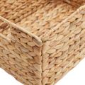 vidaXL Úložné košíky 2 ks Vodný hyacint 35 x 25 x 17 cm Prírodná