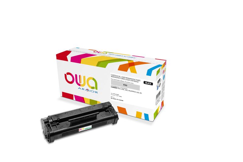 OWA Armor toner kompatibilný s Canon L300, FX-3, 4800st, čierna/black