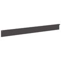 vidaXL Obrubník trávnika 20 ks 102 x 10 x 4 cm Oceľ Čierna