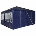 vidaXL Párty stan Modrá 400 x 400 x 266 cm Polyetylén