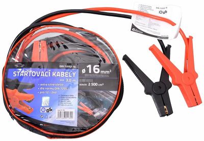 Startovacie káble 16 dĺžka 3 m TÜV/GS DIN72553