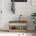 vidaXL Predsieňová lavica Sonoma dub 83 x 38 x 45 cm
