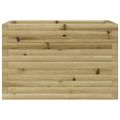 vidaXL Záhradný kvetináč 70x40x45,5 cm impregnovaná borovica