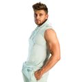 Tielko Essential Hoodie Tank Moon Grey - STRIX, veľkosť M, veľkosť oblečenia M