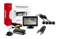 Parkovací asistent 4 senzory čierne TFT01 4,3" s kamerou night vision CAM-502-IR