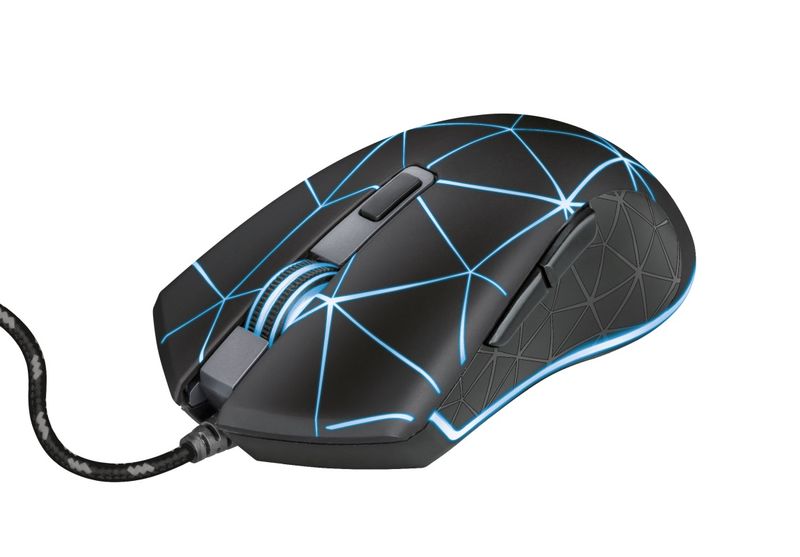 TRUST GXT 133 Locx/Herná/Optická/Drôtová USB/Čierna