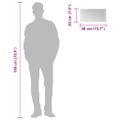 vidaXL LED kúpeľňové zrkadlo 40x20 cm