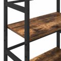 vidaXL Regál na knihy 4 úrovní 60 x 29,5 x 149 cm Kompozitné drevo
