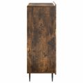 vidaXL Zásuvkový kabinet 66 x 34,5 x 92 cm Kompozitné drevo Dymový dub