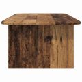 vidaXL Konferenčný stolík Staré drevo 93 x 53 x 33 cm Kompozitné drevo