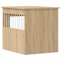 vidaXL Nábytková prepravka pre psa dub sonoma 64,5x80x71cm komp. drevo