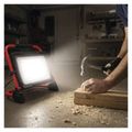 LED reflektor ELION 100W, červeno-čierny, IP65, 16 000 lm, neutrálna biela