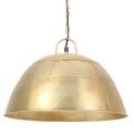 vidaXL Industriálna vintage závesná lampa 25 W, mosadzná 41 cm E27