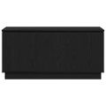 vidaXL TV skrinka 100 x 38 x 49 cm Čierny dub Kompozitné drevo