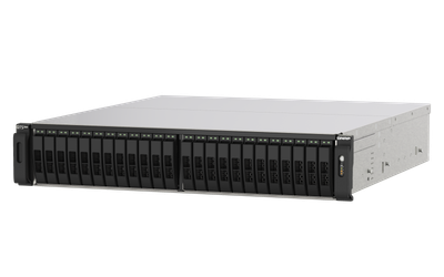 QNAP TS-h2490FU-7232P-256G (EPYC 3,2 GHz, ZFS, 256 GB ECC RAM, 24 x 2,5'' U.2, 2 x 2,5 GbE, 4 x 25 GbE)