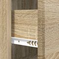 vidaXL Zásuvkový kabinet 66 x 34,5 x 90 cm Kompozitné drevo Dub sonoma