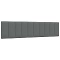 vidaXL Rám postele bez matraca Hanko tmavosivá 200x200 cm látka