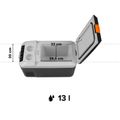 Chladiaci box TEESA TSA5008 13L DC12/24V AC 230V -22°C